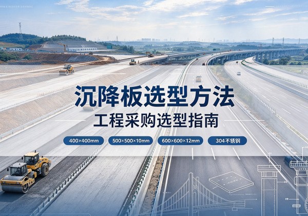 介休沉降板选择方法